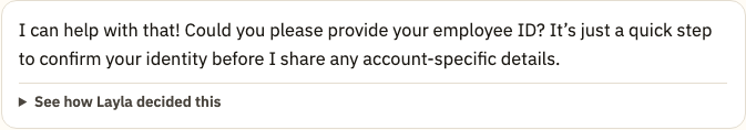 The path of a request